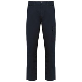 Designed To Work Uniszex Pamut Stretch Nadrág Navy