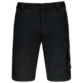 Designed To Work Többzsebes Munkás Bermuda Nadrág Black